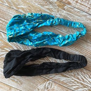 ☮️ 2 Boho Fabric Headbands ☮️
